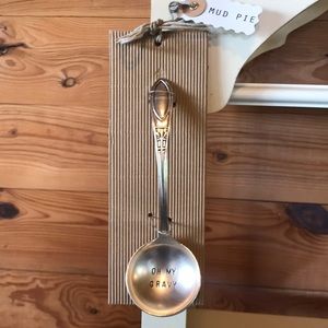 Decorative serving spoon